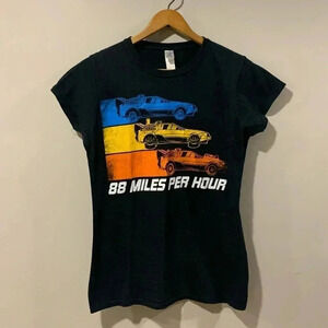 Back  To The Future De Lorean T-Shirt